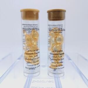 LOT OF 2 Elizabeth Arden Advanced Ceramide Daily Youth EYE Serum 7 caps each